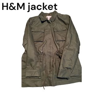 H&M olive green jacket